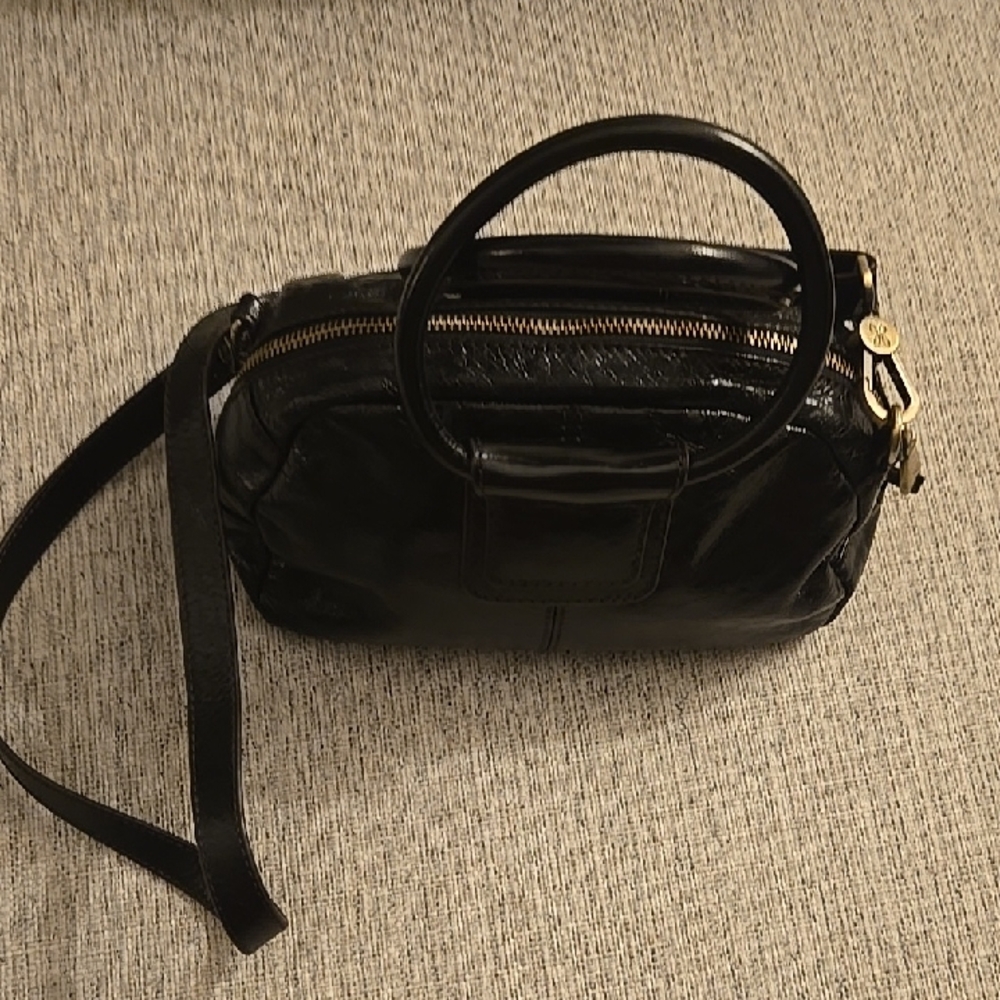 Small Hobo Polish Leather Sheila Sachel